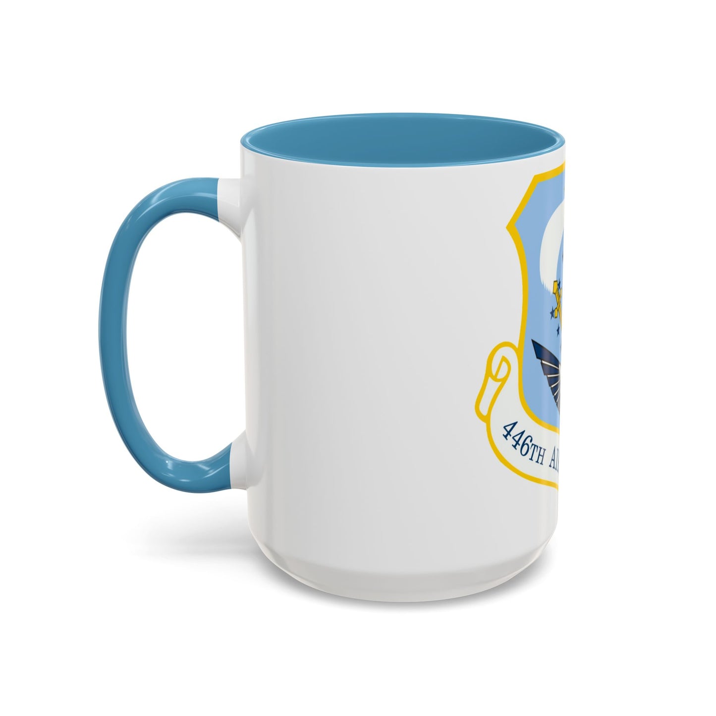 446th Airlift Wing (U.S. Air Force) Accent Coffee Mug