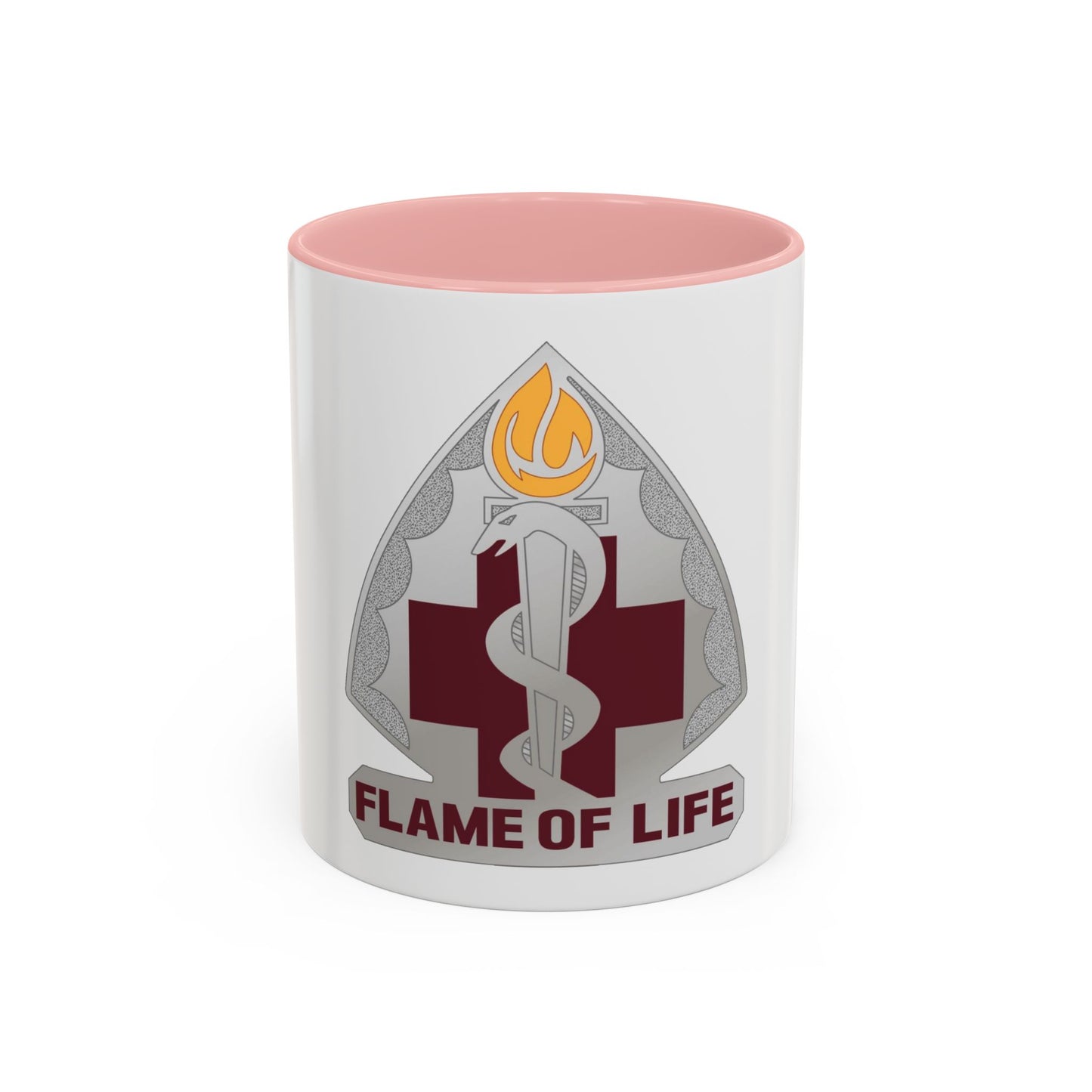818 Medical Battalion (U.S. Army) Accent Coffee Mug