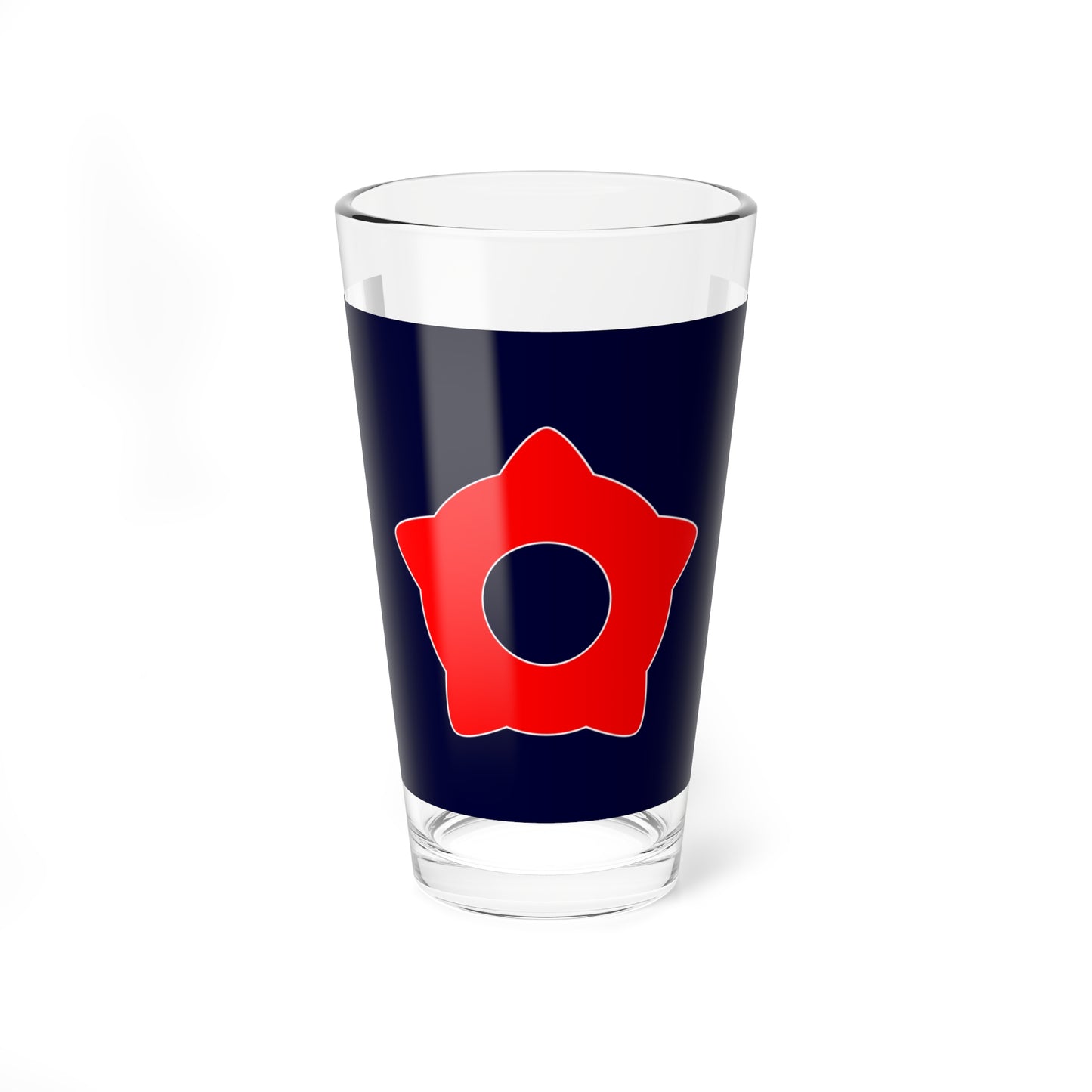 Flag of Memanbetsu Hokkaido 1968-2006 (Japan) Pint Glass 16oz