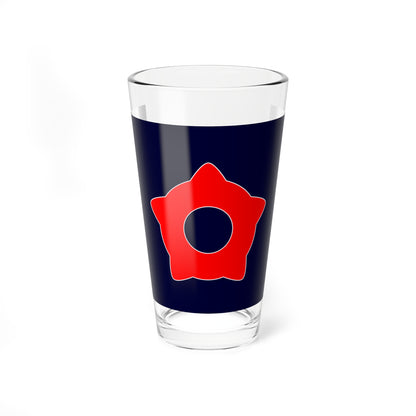 Flag of Memanbetsu Hokkaido 1968-2006 (Japan) Pint Glass 16oz