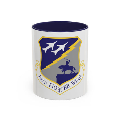 192nd Wing (U.S. Air Force) Accent Coffee Mug