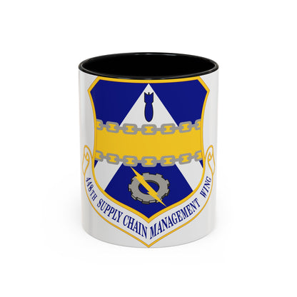 448th Supply Chain Managment Wing (U.S. Air Force) Accent Coffee Mug