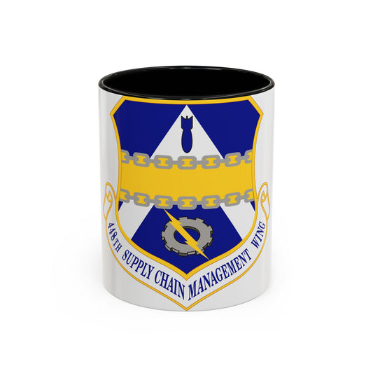 448th Supply Chain Managment Wing (U.S. Air Force) Accent Coffee Mug