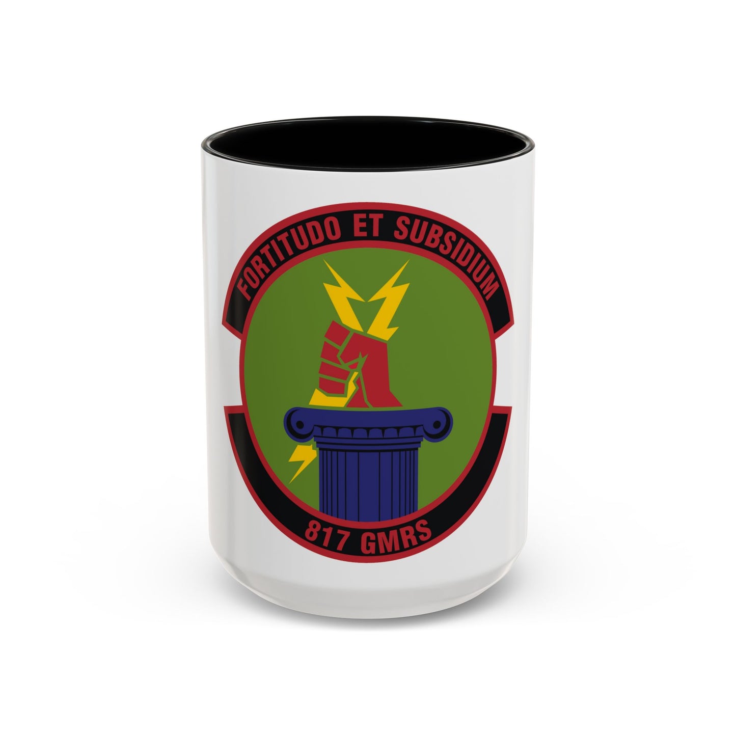 817th Global Mobility Readiness Squadron (U.S. Air Force) Accent Coffee Mug