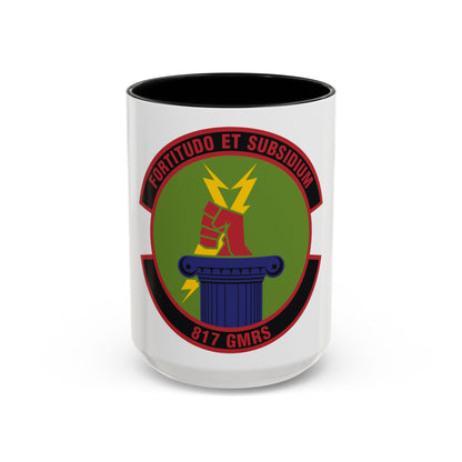 817th Global Mobility Readiness Squadron (U.S. Air Force) Accent Coffee Mug