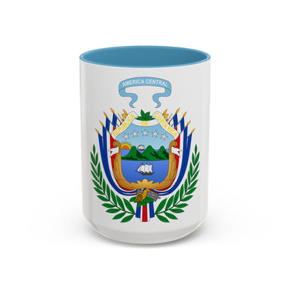 Coat of arms of Costa Rica (1848-1906) - Accent Coffee Mug