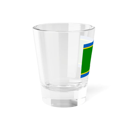 Flag of Chernivtsi Oblast Ukraine - Shot Glass 1.5oz