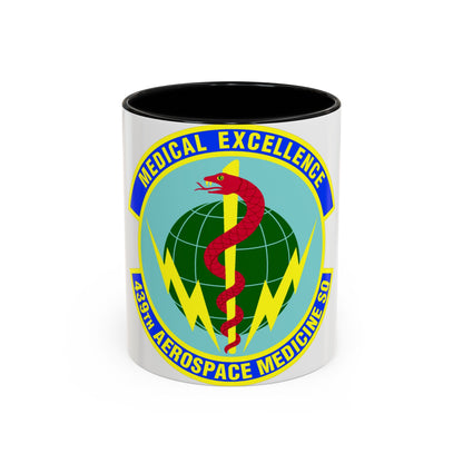 439th Aerospace Medicine Squadron (U.S. Air Force) Accent Coffee Mug