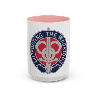 3 Personnel Command 2 (U.S. Army) Accent Coffee Mug
