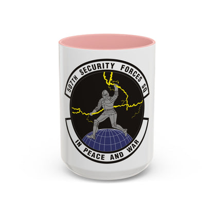 507th Security Forces Squadron (U.S. Air Force) Accent Coffee Mug