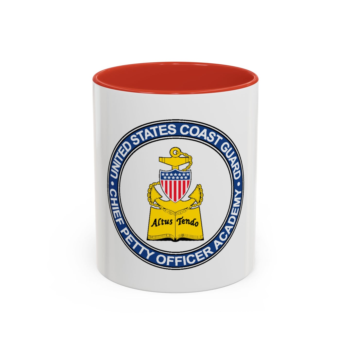 CPO Academy (U.S. Coast Guard) Accent Coffee Mug