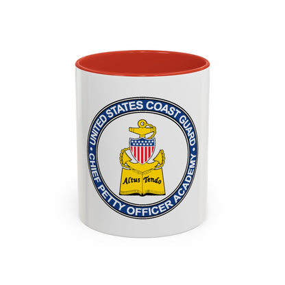 CPO Academy (U.S. Coast Guard) Accent Coffee Mug