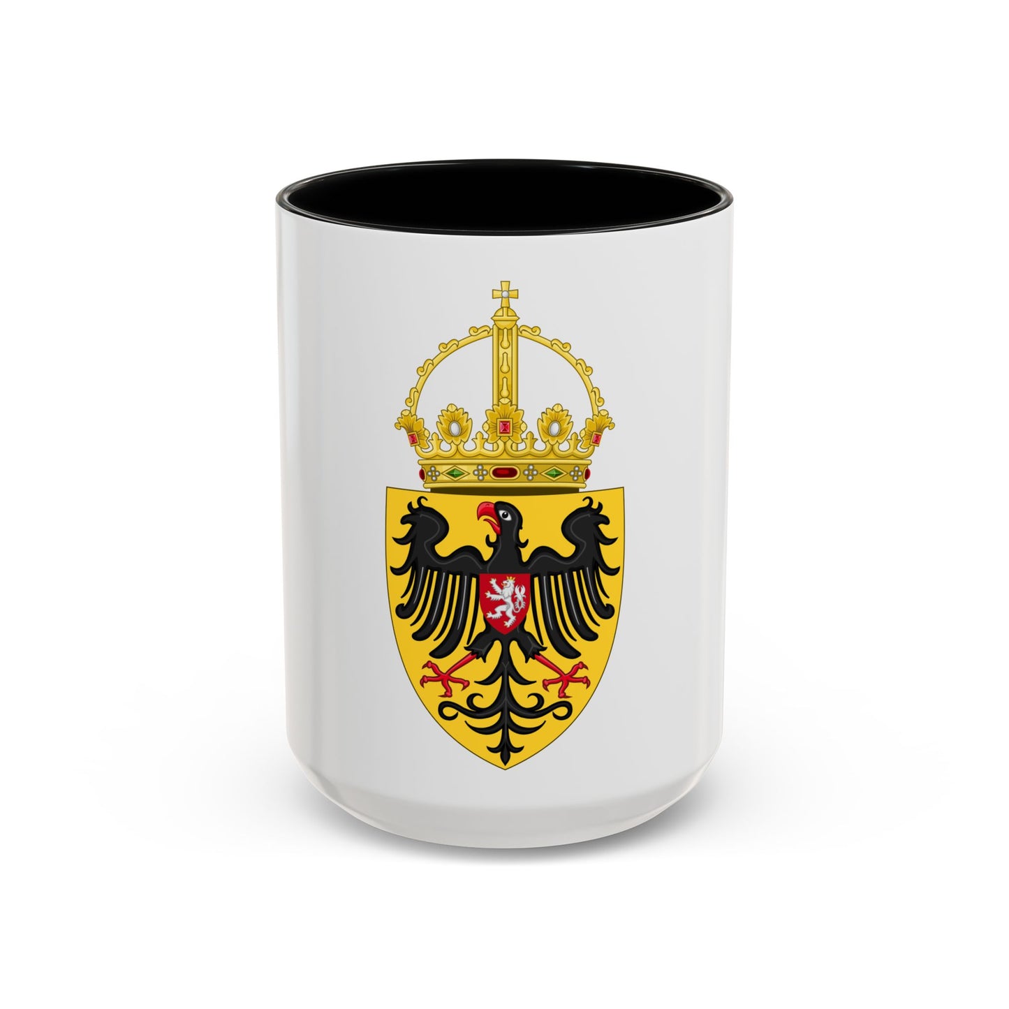 Coat of arms of Charles IV, Holy Roman Emperor - Accent Coffee Mug