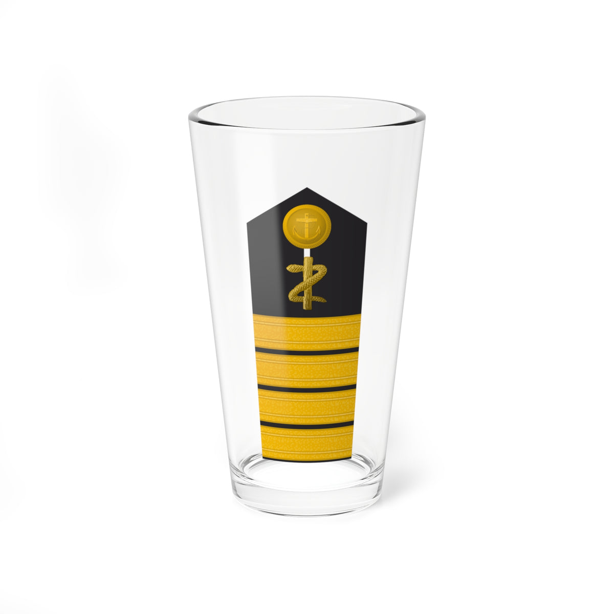 MDS 53c Flottenarzt San ZM L (Military Rank) Pint Glass 16oz
