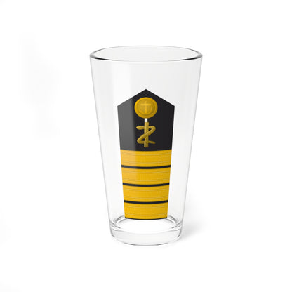 MDS 53c Flottenarzt San ZM L (Military Rank) Pint Glass 16oz