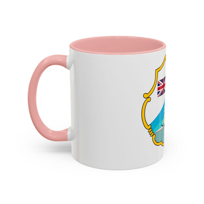 Coat of arms of British Honduras (1819-1907) - Accent Coffee Mug