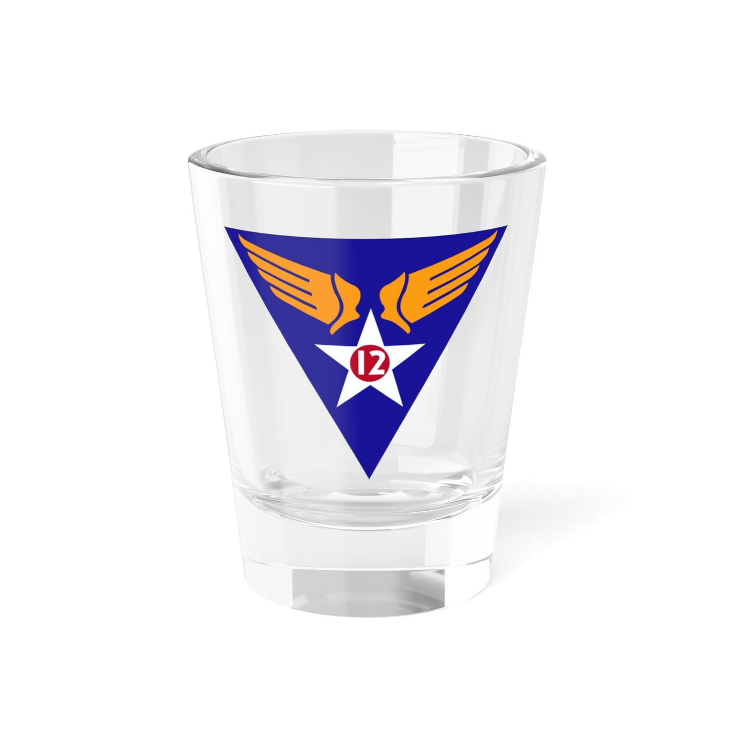 12 Air Force (U.S. Army) Shot Glass 1.5oz