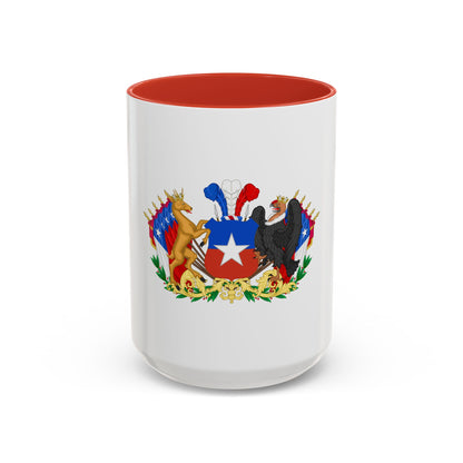 Greater Coat of Arms of Chile (1834-1920) - Accent Coffee Mug