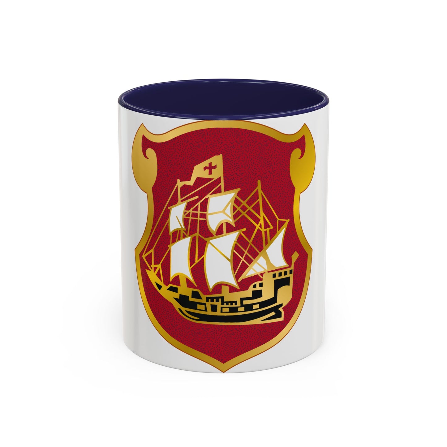 9 Antiaircraft Artillery Gun Battalion (U.S. Army) Accent Coffee Mug