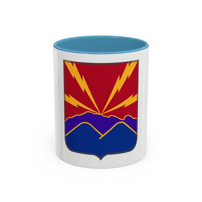 593rd Field Artillery Battalion v2 (U.S. Army) Accent Coffee Mug