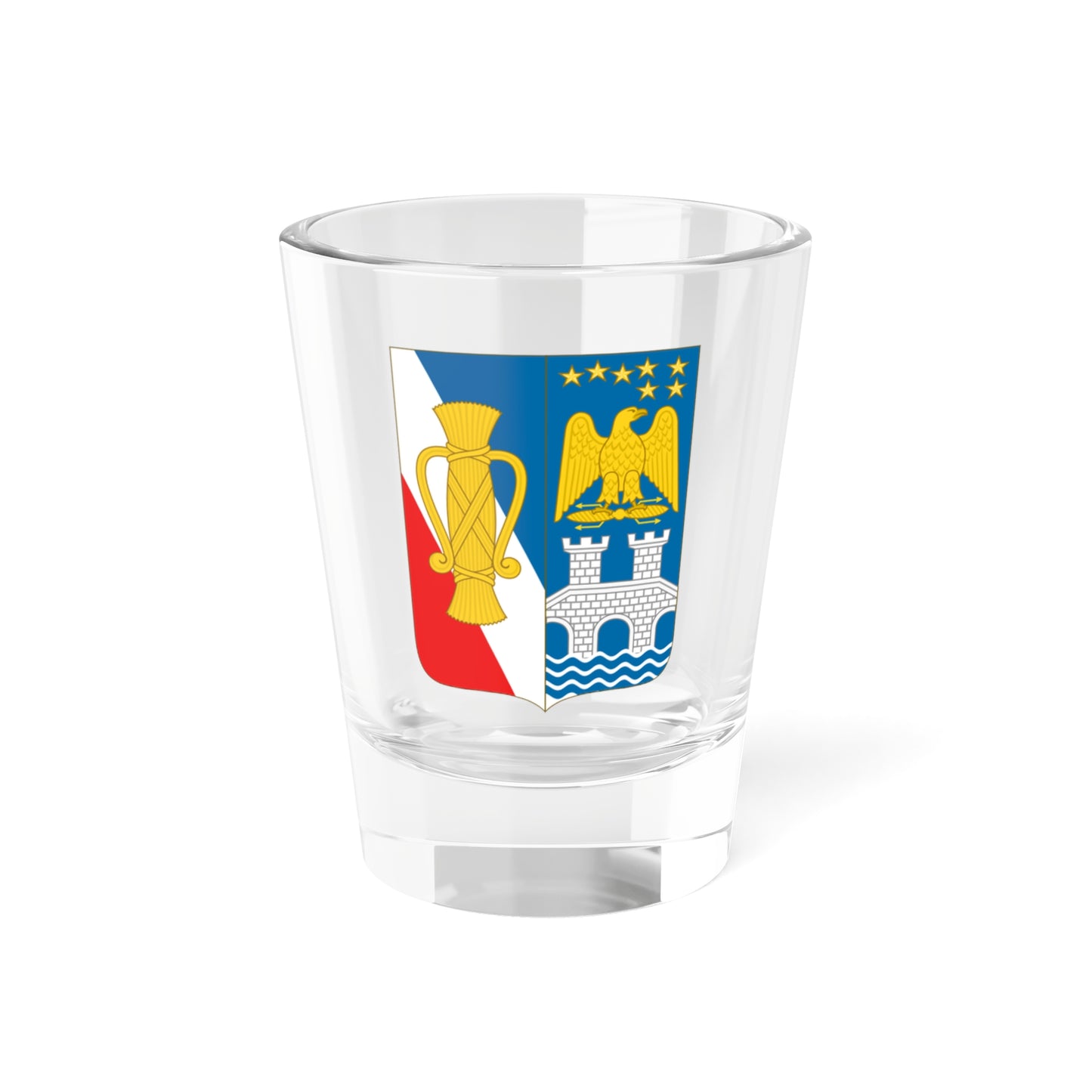 Arms of Bernadotte - Shot Glass 1.5oz