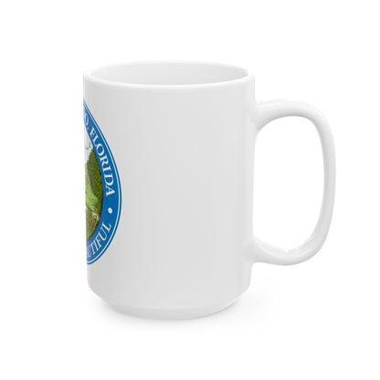 Seal of Orlando Florida - White Coffee Mug