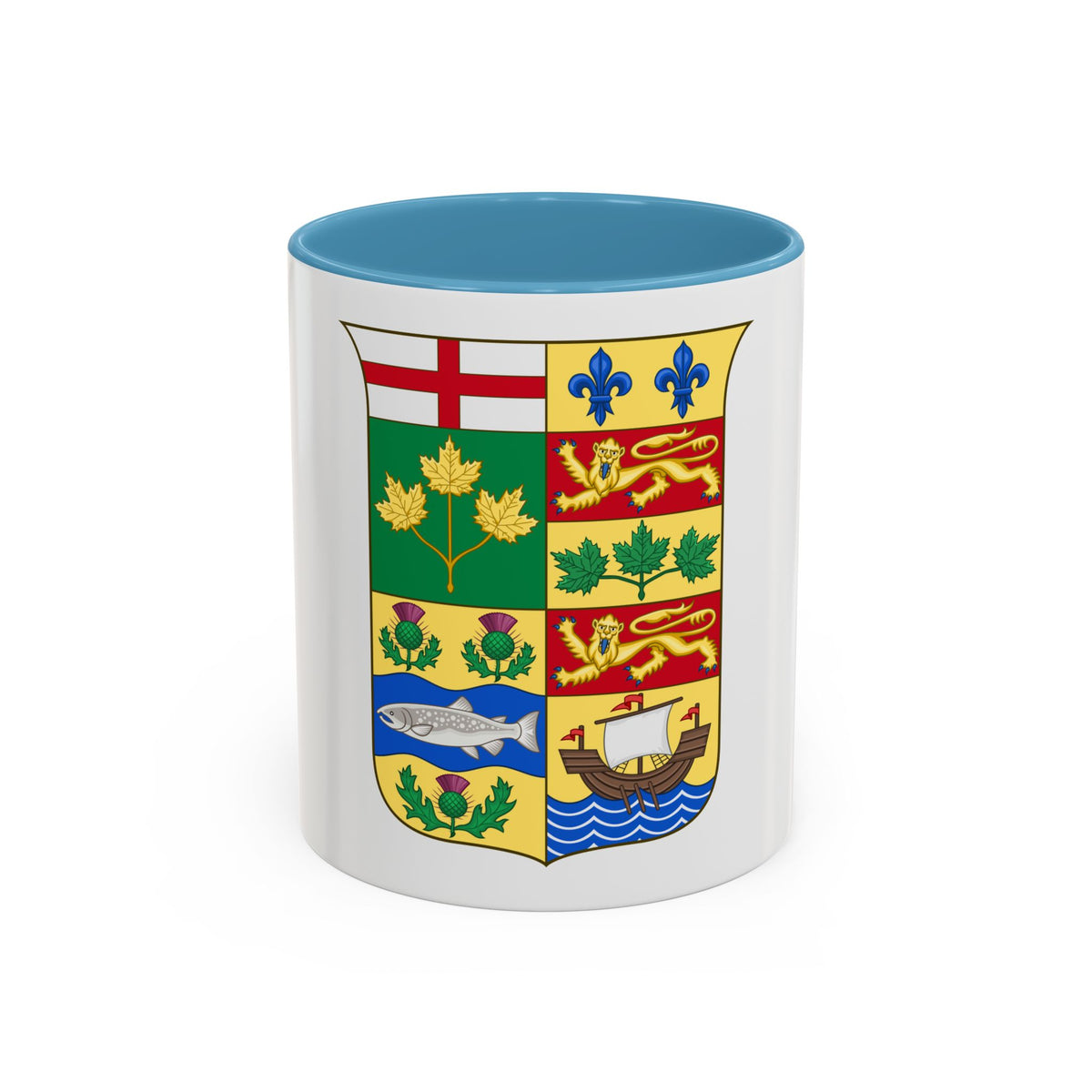 Arms of Canada 1868 - Accent Coffee Mug