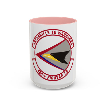 480th Fighter Squadron (U.S. Air Force) Accent Coffee Mug