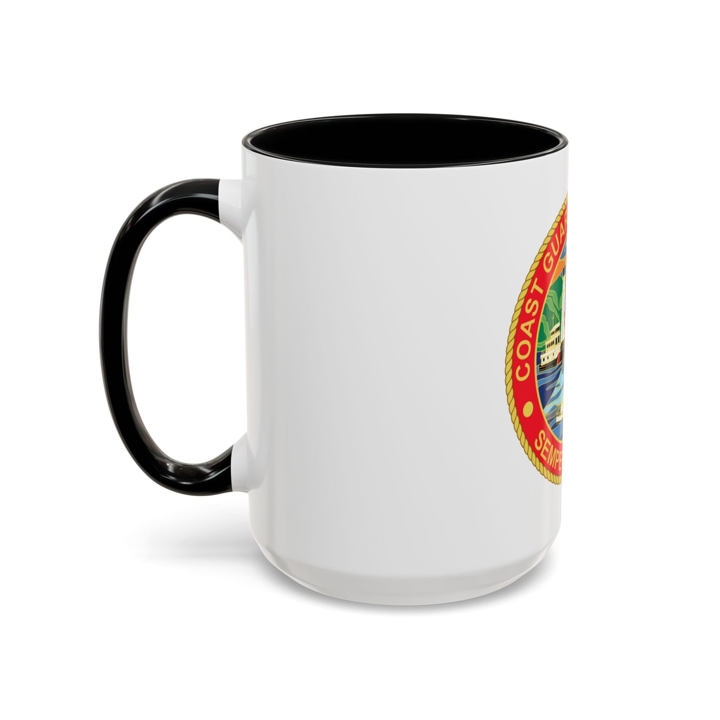 USCG Sector Miami (U.S. Coast Guard) Accent Coffee Mug