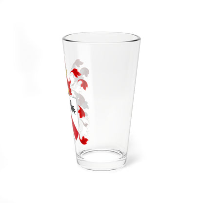 Coat of Arms of William Brenton (United States) (Coat of Arms) Pint Glass 16oz