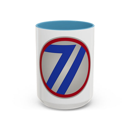 71st Infantry Division (U.S. Army) Accent Coffee Mug
