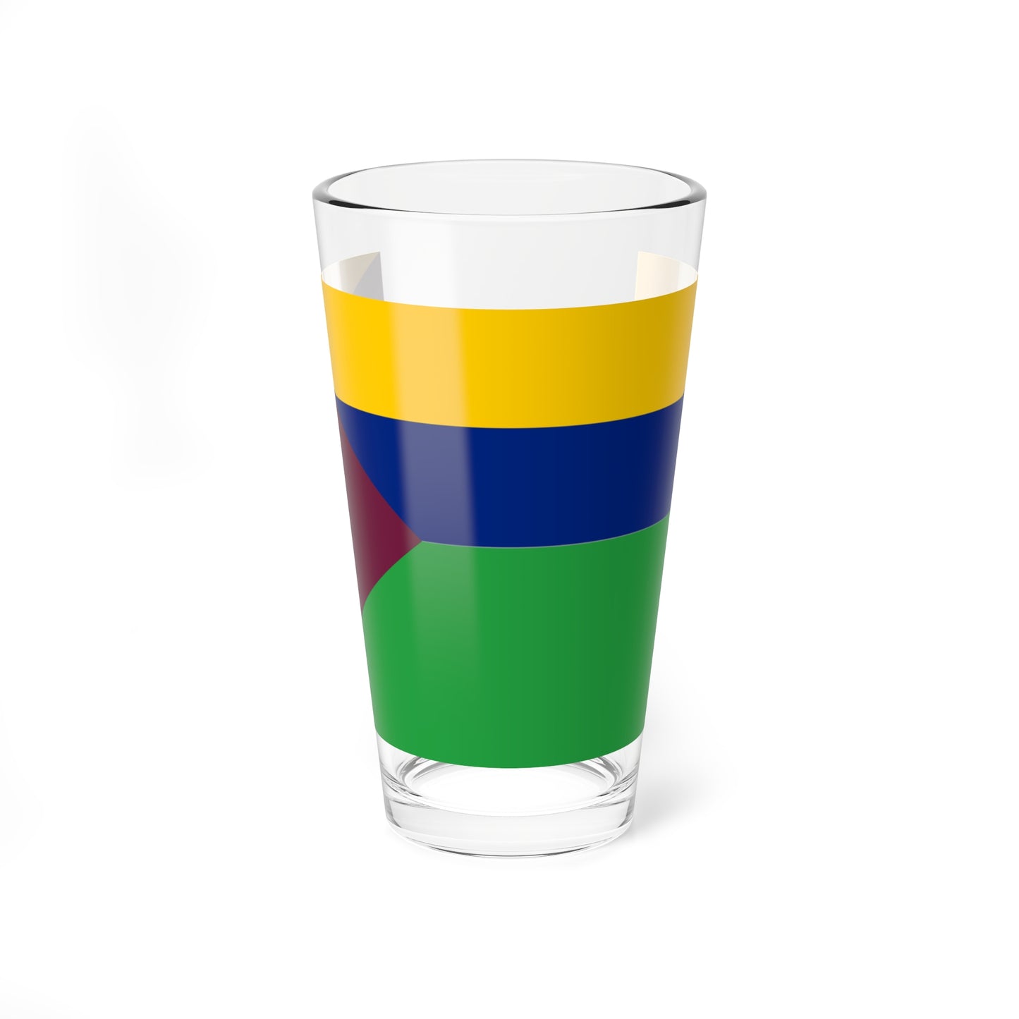 Flag of Bolivar Municipality Aragua (Venezuela) Pint Glass 16oz