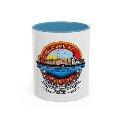 CGC Smilax WLIC   315 (U.S. Coast Guard) Accent Coffee Mug