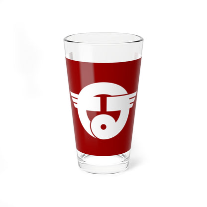 Flag of Namie Fukushima (Japan) Pint Glass 16oz