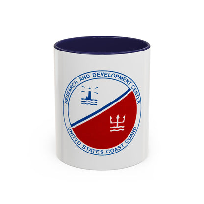 USCG Research And Development Center (U.S. Coast Guard) Accent Coffee Mug