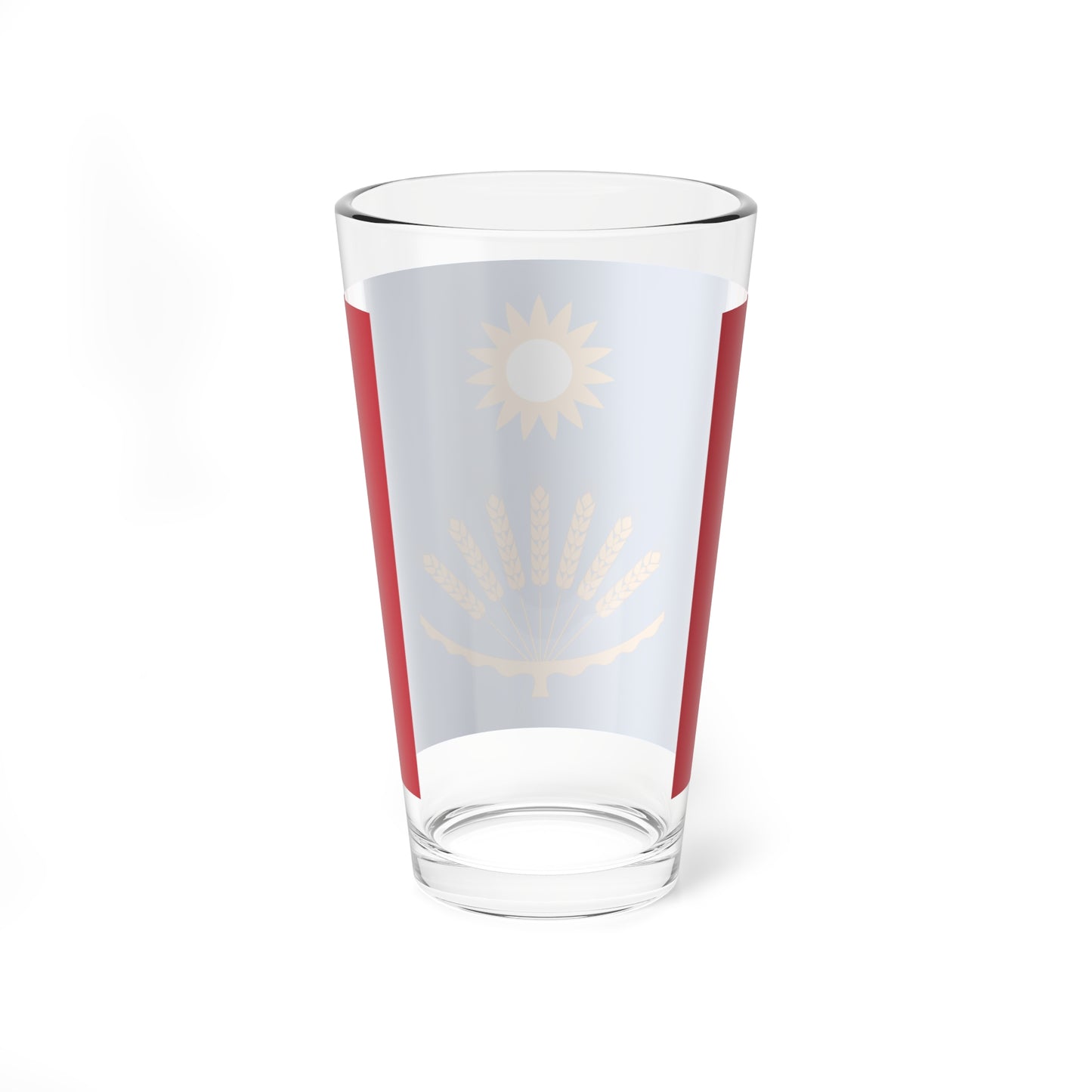 Flag of Baltachevsky rayon (Russia) Pint Glass 16oz