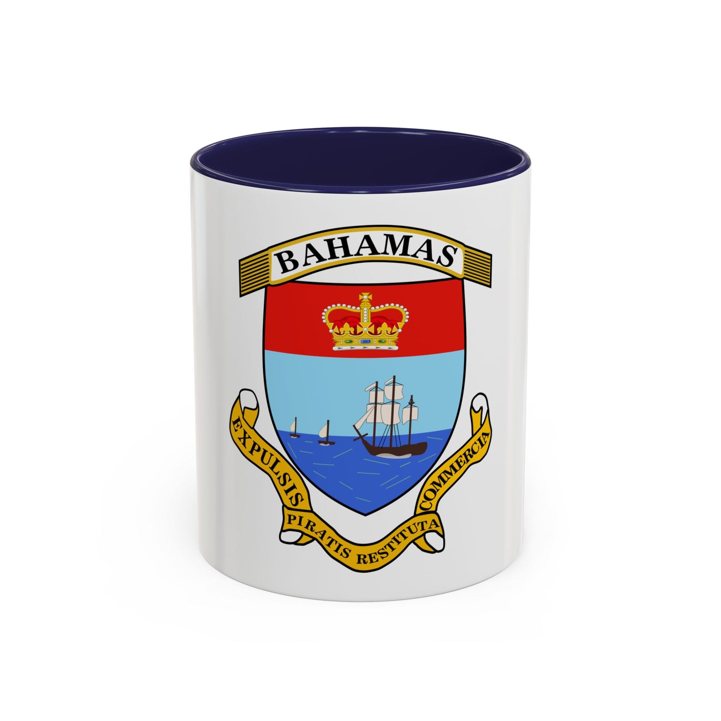 Coat of Arms of The Bahamas 2 - Accent Coffee Mug