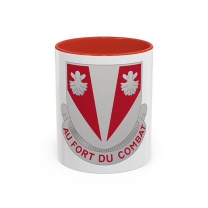 489 Engineer Battalion (U.S. Army) Accent Coffee Mug