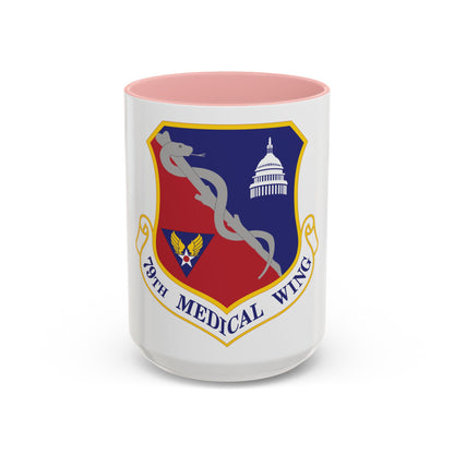 79th Medical Wing (U.S. Air Force) Accent Coffee Mug