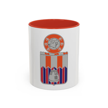 122 Signal Battalion (U.S. Army) Accent Coffee Mug