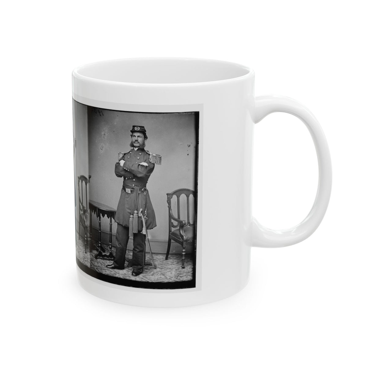 A.T.A.Torbert (U.S. Civil War) White Coffee Mug