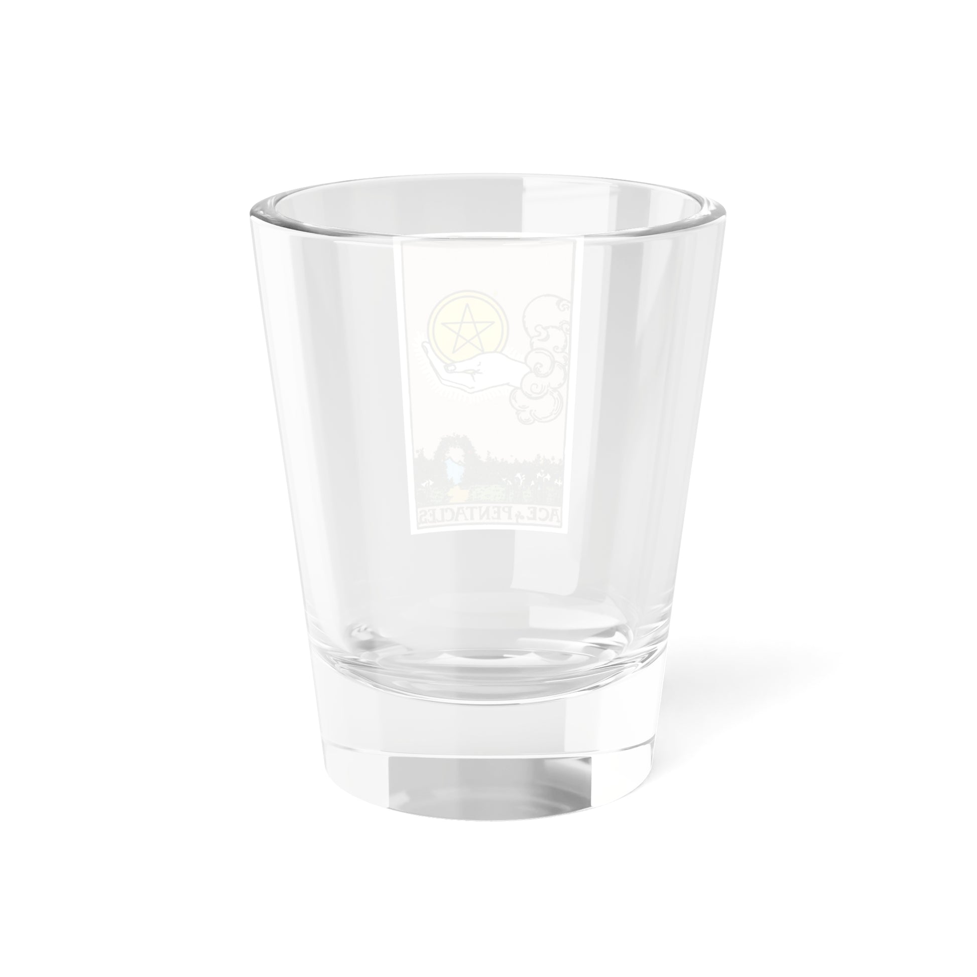 The Ace of Pentacles (Tarot Card) Shot Glass 1.5oz-Go Mug Yourself