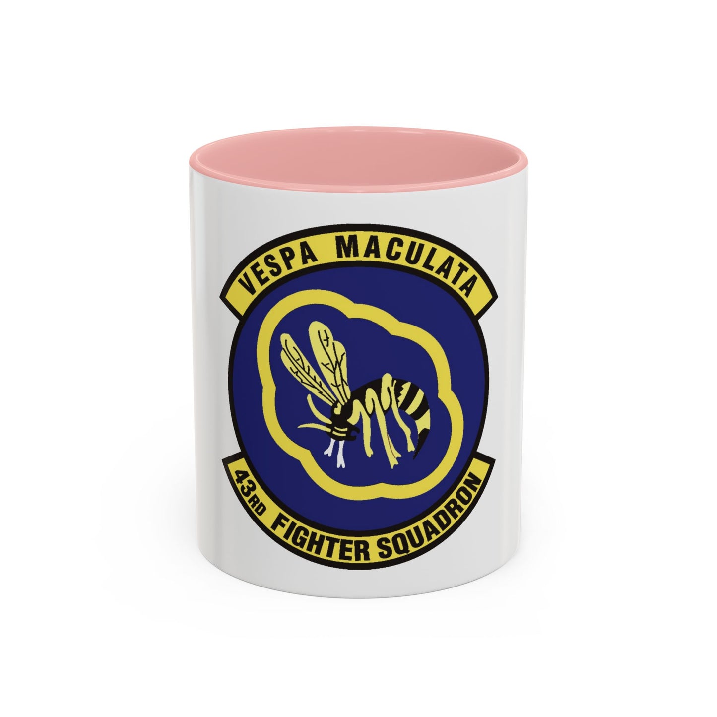 43d Fighter Squadron (U.S. Air Force) Accent Coffee Mug