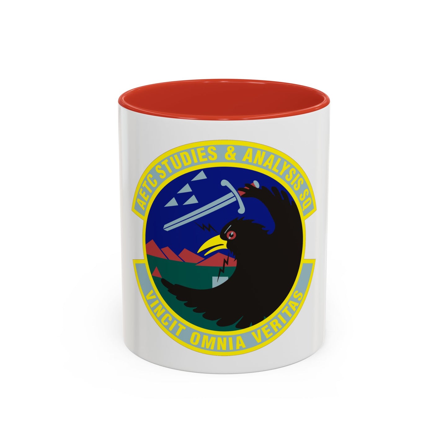 AETC Studies & Analysis Squadron (U.S. Air Force) Accent Coffee Mug