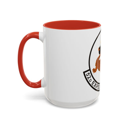 52d Expeditionary Flying Training Squadron (U.S. Air Force) Accent Coffee Mug