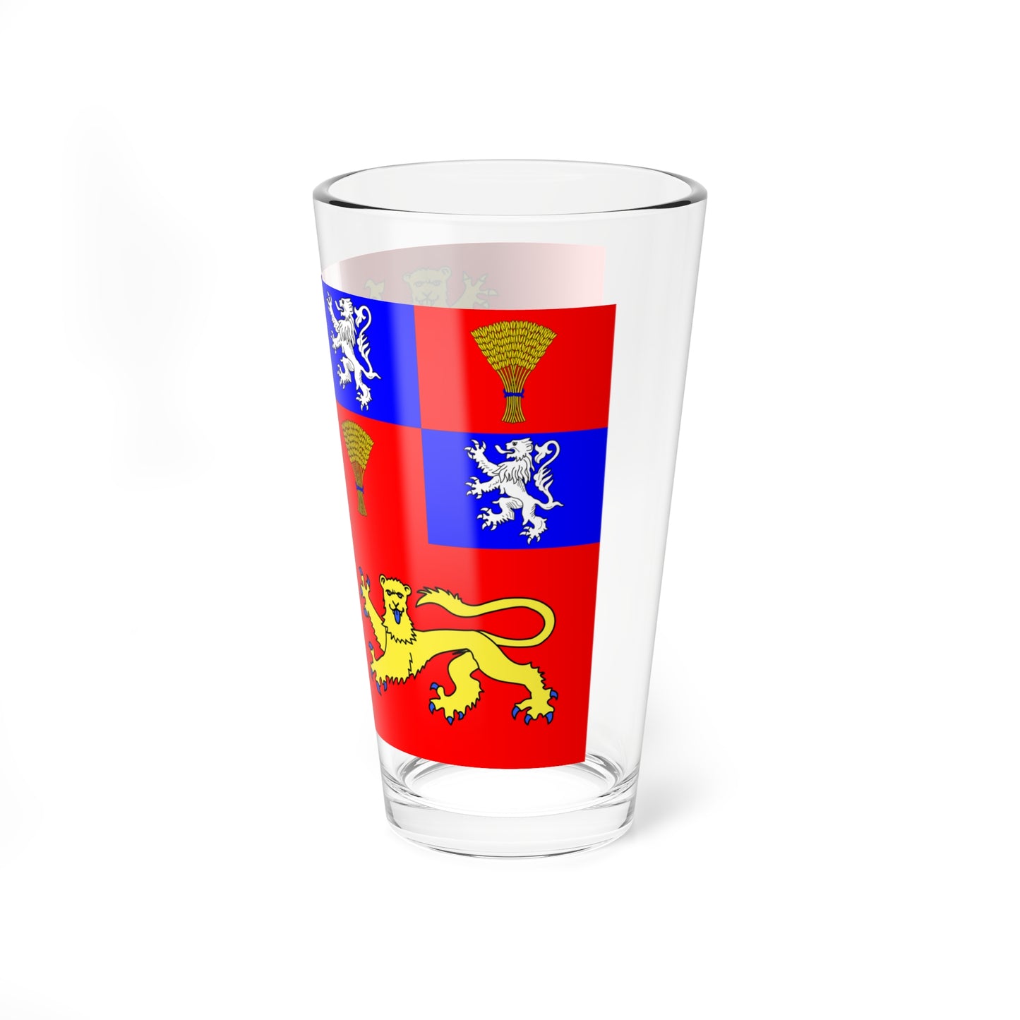 Flag of Tarn-et-Garonne (France) Pint Glass 16oz