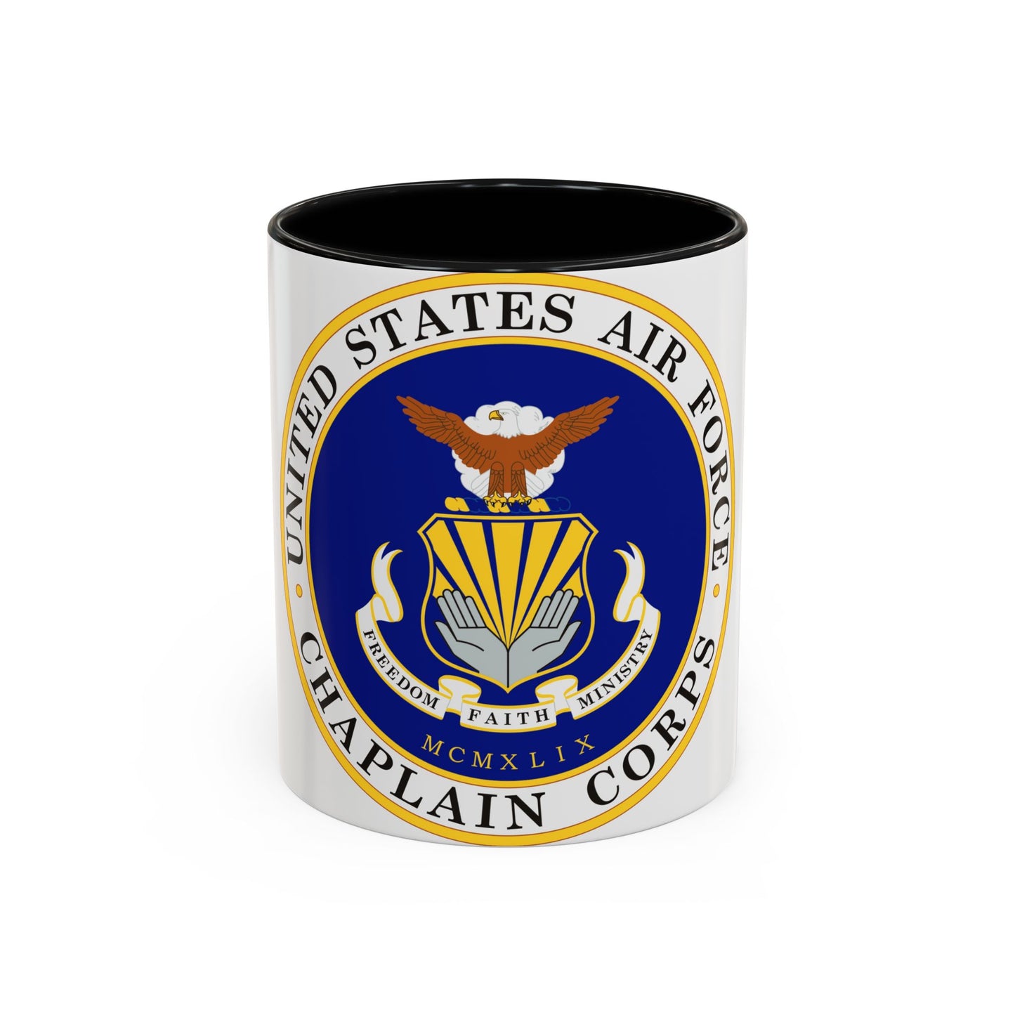 Air Force Chaplain Corps (U.S. Air Force) Accent Coffee Mug