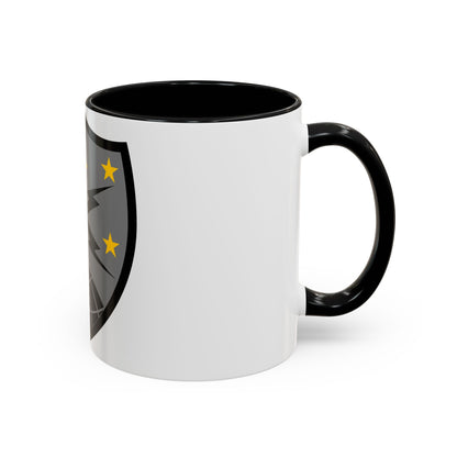 91 Cyber Brigade 2 (U.S. Army) Accent Coffee Mug