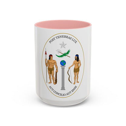 Obverse of the Coat of Arms of Chile (1812-1814) - Accent Coffee Mug