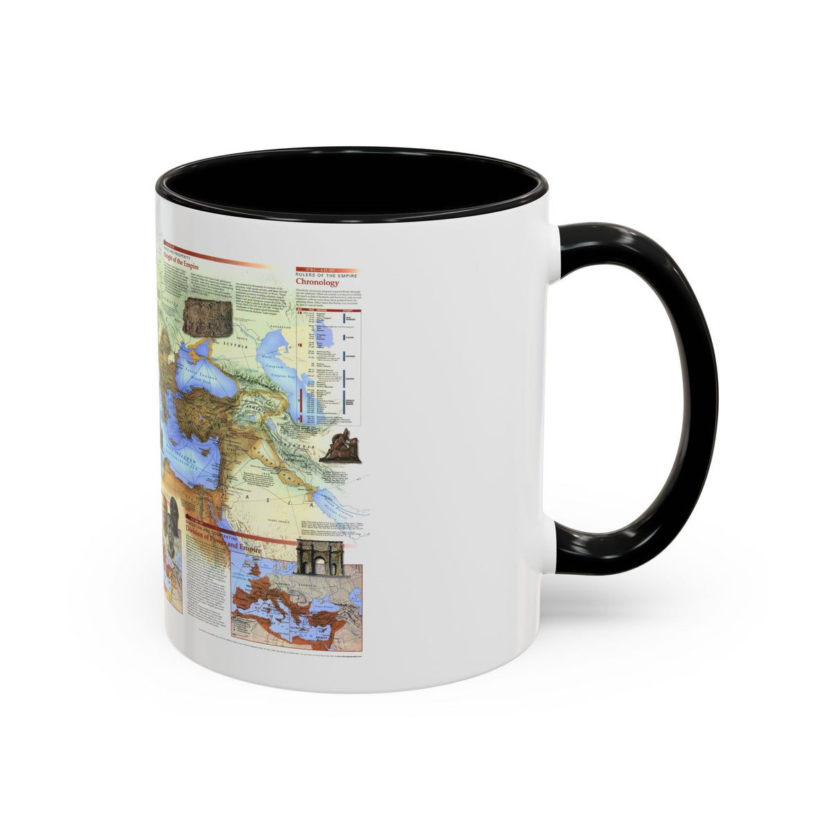Roman Empire (1997) (Map) Accent Coffee Mug